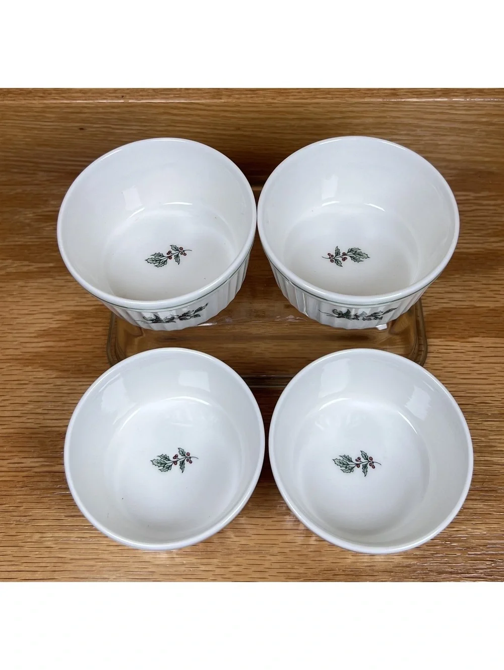 Nikko Christmastime Classic Collection Ramekin Set of 4, 5 oz